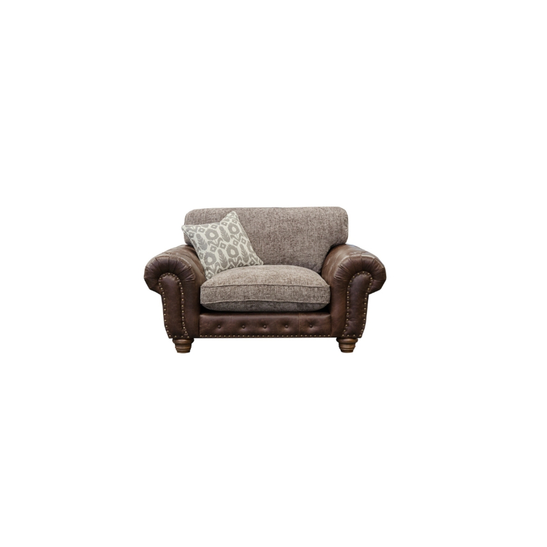 A&J Wilson Snuggler Chair with Back Cushion image 0